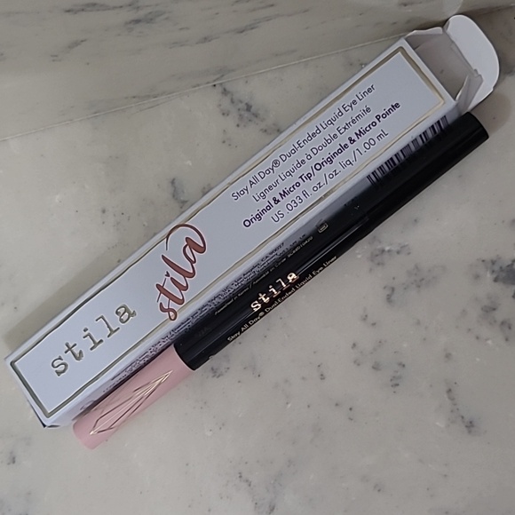 KITTEN KOSMO and INTENSE BLACK NIB Stila Stay All Day Dual Ended Liquid Eyeliner - Picture 12 of 16